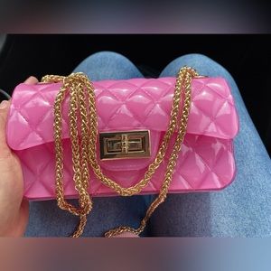 “Never been jelly “ shoulder bag